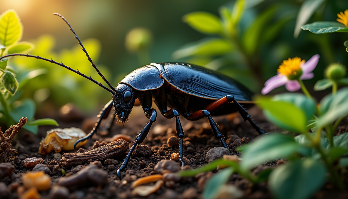 découvrez notre guide complet sur le cafard noir de jardin : apprenez à identifier ce nuisible et explorez des méthodes efficaces pour l'éliminer, tout en protégeant votre espace extérieur.