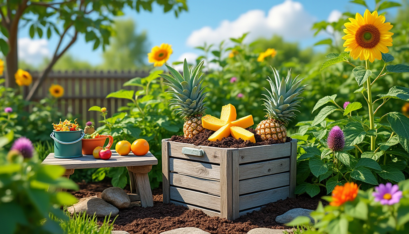 découvrez comment intégrer les épluchures d'ananas dans votre compost pour enrichir naturellement votre sol. apprenez les bienfaits de cet ingrédient souvent négligé et optimisez vos déchets de cuisine pour un jardin plus fertile.